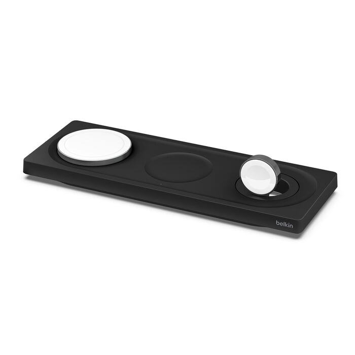 3-in-1 Wireless Charging Pad with Official MagSafe Charging 15W