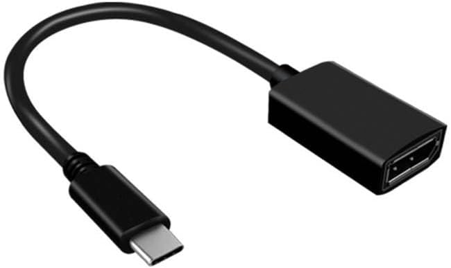 Tuff-Luv MF2137 USB-C to Display Port 4K 30HZ/60HZ Adapter, Black